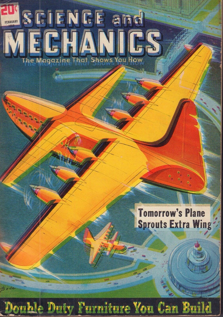 Science and Mechanics February 1950 Tomorrows Plane 092717DBE