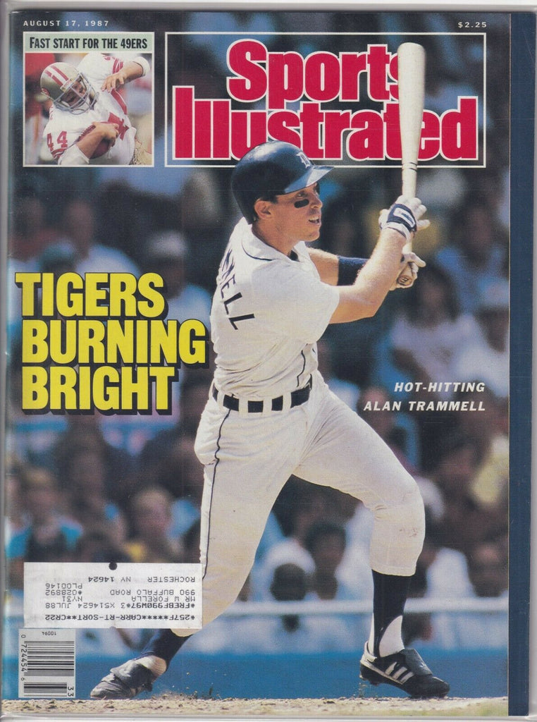 Sports Illustrated Alan Trammell August 17, 1987 091719nonr