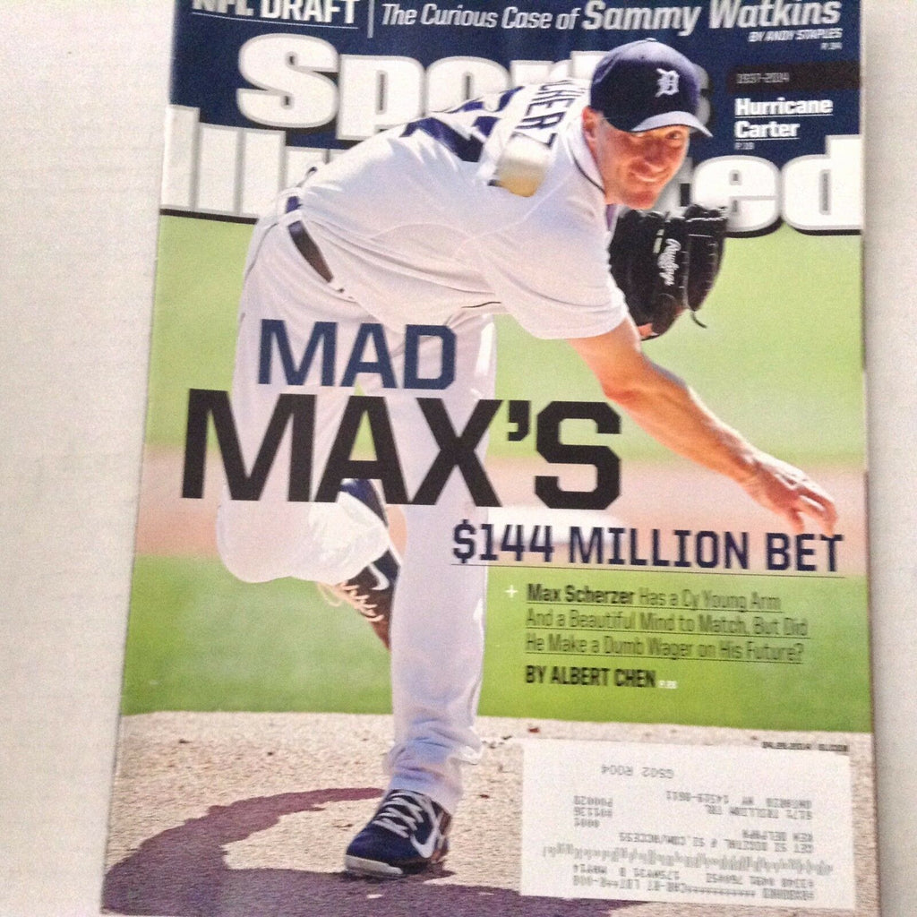 Sports Illustrated Magazine Mad Max Scherzer April 28, 2014 062017nonrh