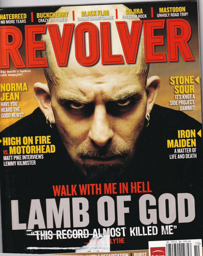 Revolver Magazine Lamb Of God Norma Jean Iron Maiden October 2006 051419nonr