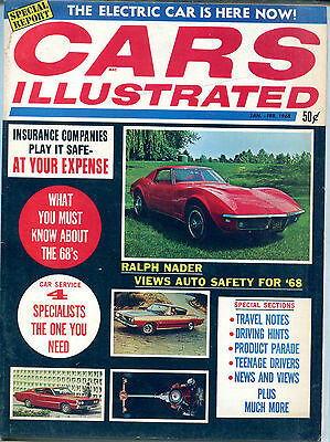 Cars Illustrated Jan.-Feb. 1968 What You Must Know '68's EX NO ML 121815jhe