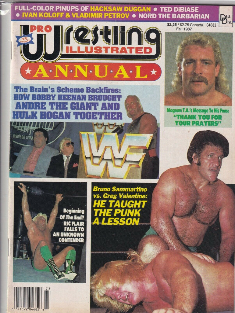 Pro Wrestling Illustrated Magnum T.A. Bruno Sammartino Fall 1987 060519nonr