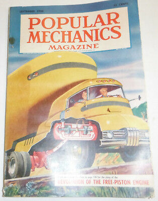 Popular Mechanics Magazine The Free-Piston Engine September 1950 091314R