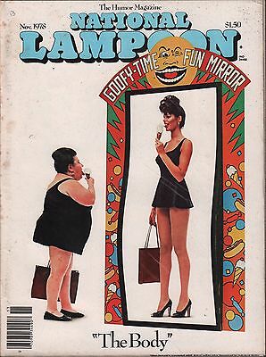 National Lampoon November 1978 The Body VG 122915DBE2