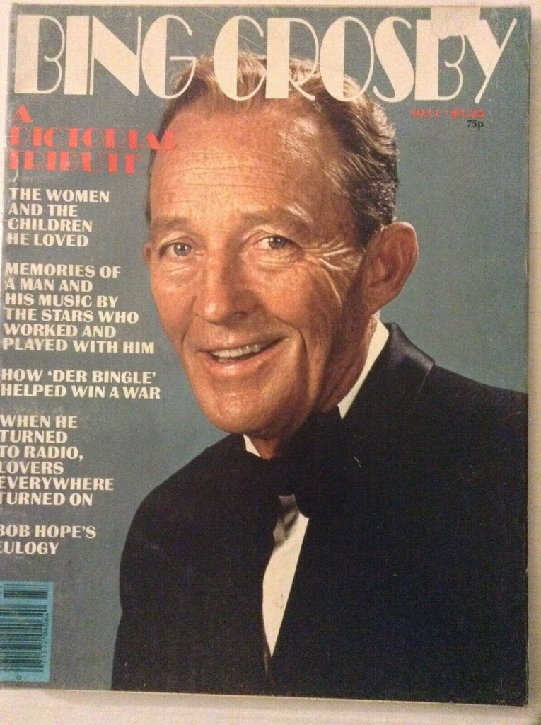 Bing Crosby Music Magazine A Pictorial Tribute 1977 022319nonrh