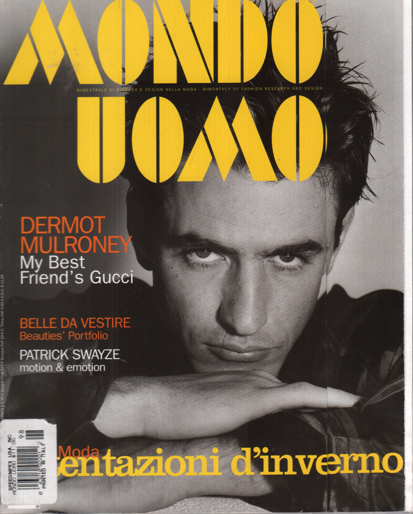 Mondo Uomo July August 1997 Patrick Swayze Dermot Mulroney 033120DBE