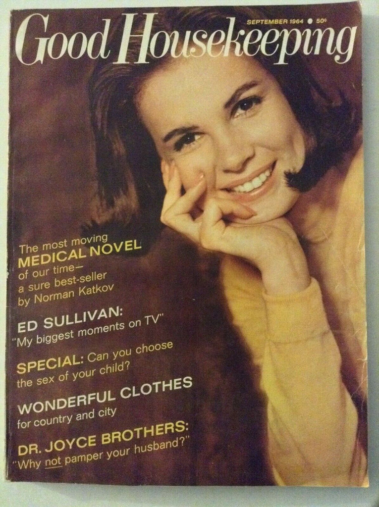 Good Housekeeping Magazine Ed Sullivan Joyce Brothers September 1964 041819nonrh
