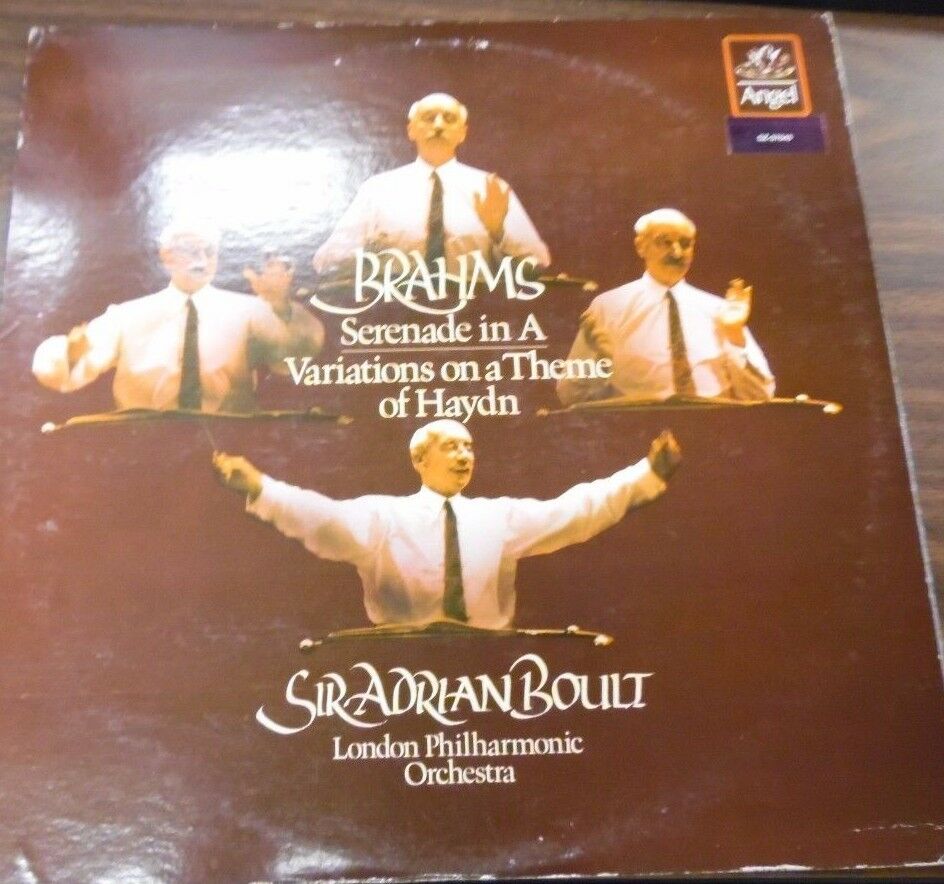 Brahms Sir Adrian Boult London Philharmonic Orchestra SZ-37648 092416LLE