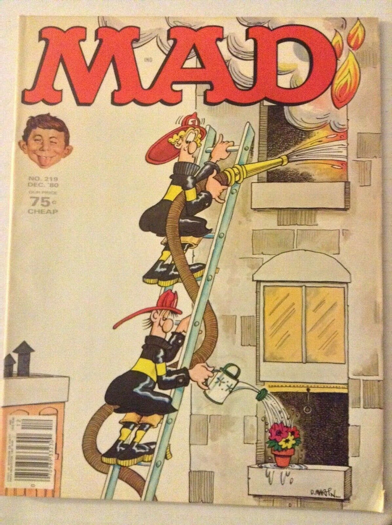 Mad Magazine Backfire Crackers December 1980 No.219 022219nonrh