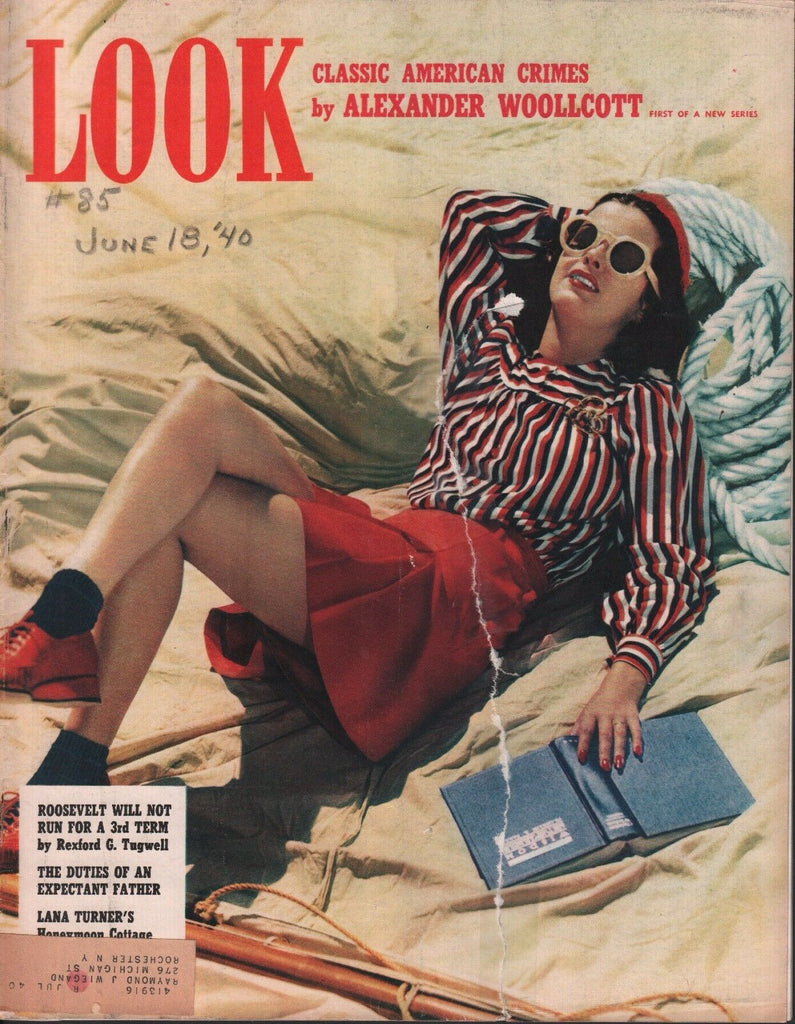 Look June 18 1940 Franklin Eleanor Roosevelt, Lana Turner 062717nonDBE