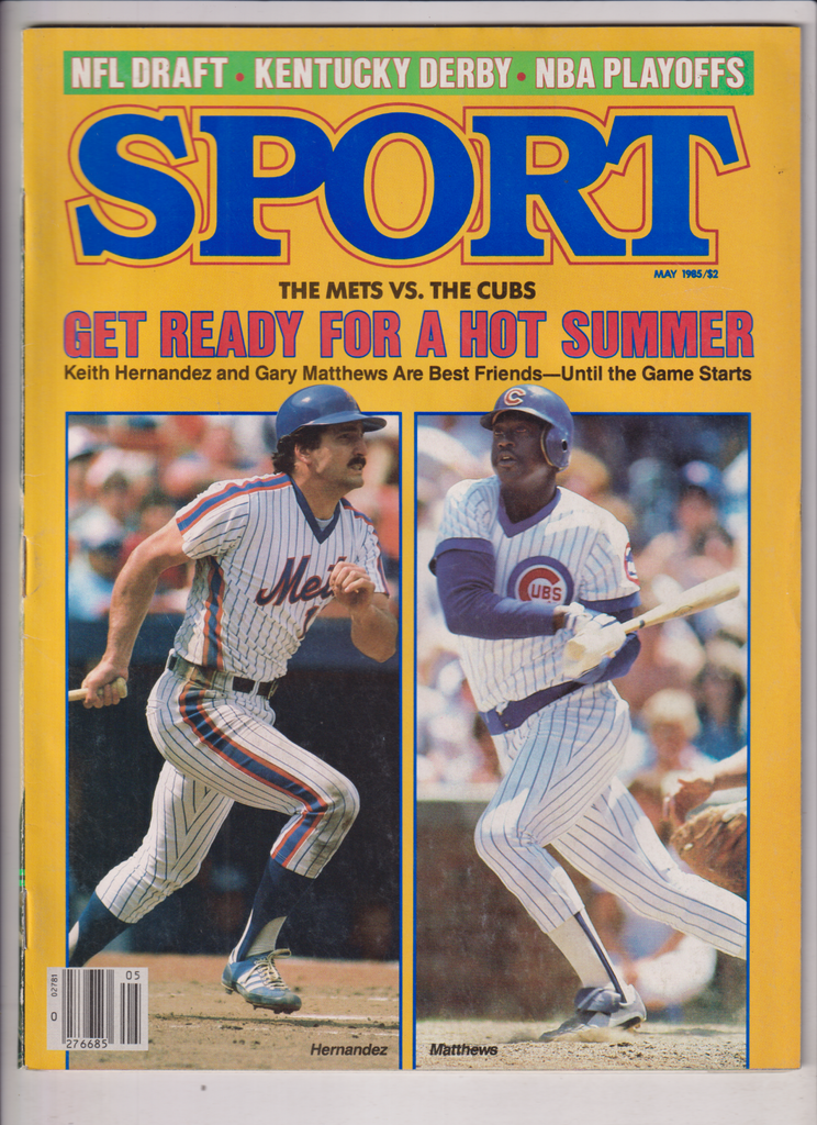 Sport Mag Keith Hernandez Gary Matthews May 1985 011120nonr