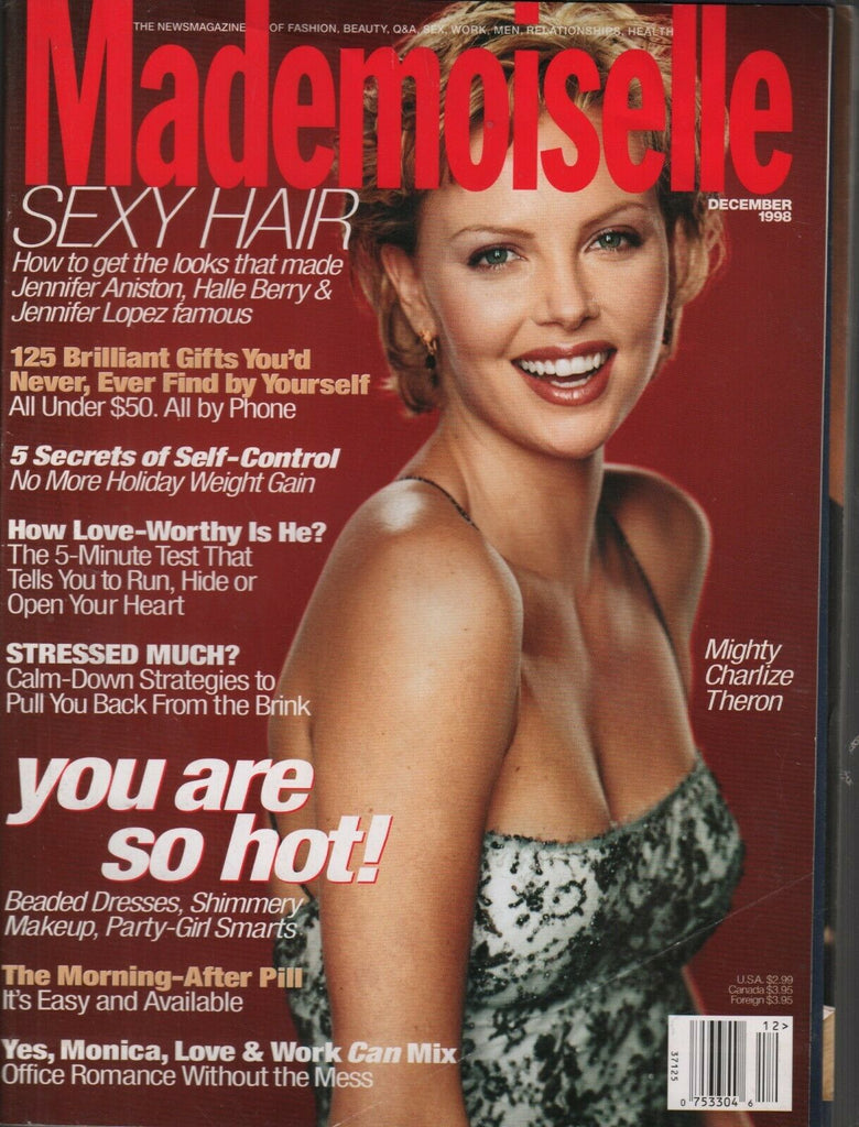 Mademoiselle Fashion December 1996 Charlize Theron Hallen Berry 120619AME