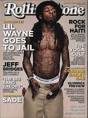 Rolling Stone February 18 2010 Lil Wayne EX 121815DBE2