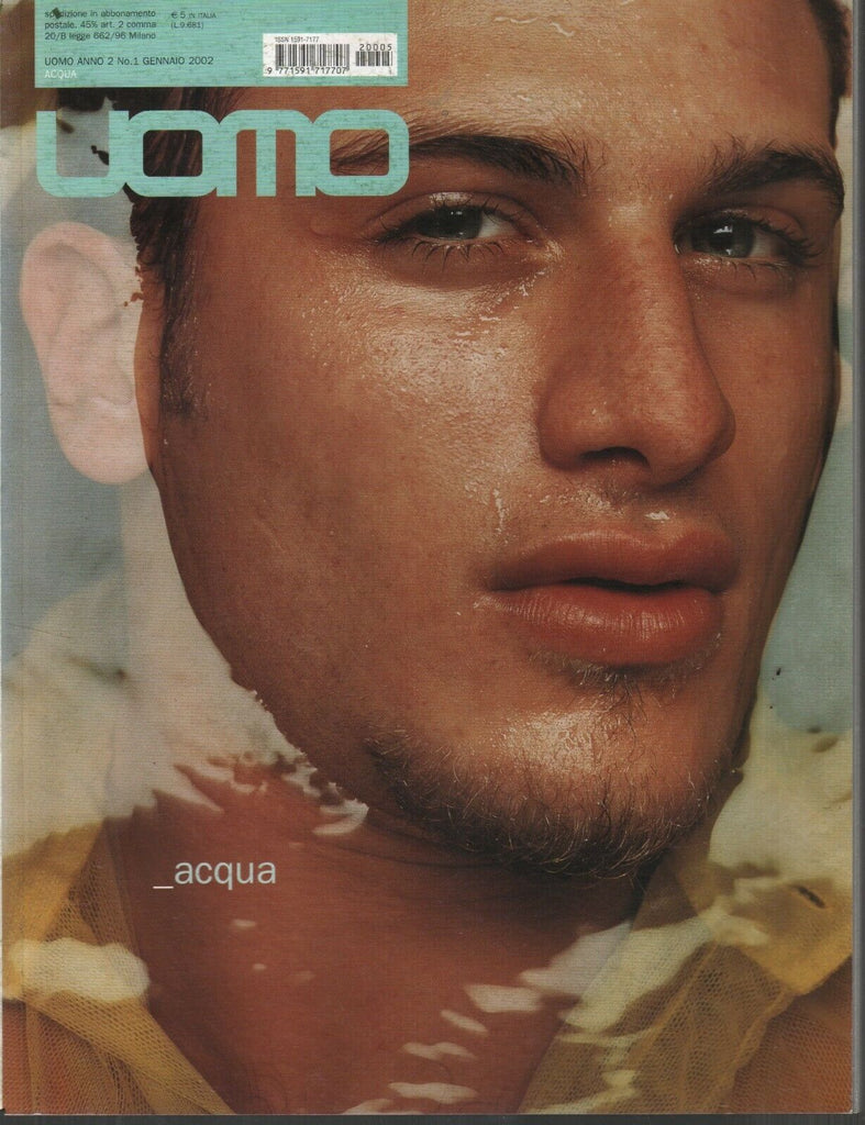 Uomo Italian Fashion Magazine January 2002 Dior Jil Sander Hermes 121919AMA
