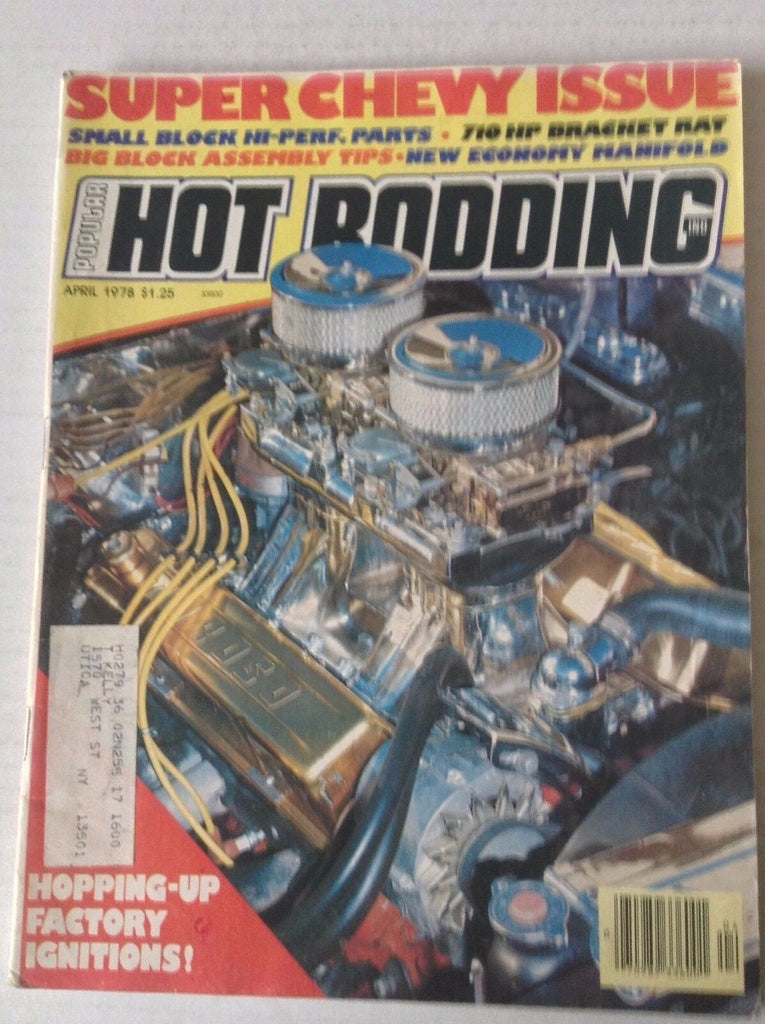Popular Hot Rodding Magazine Hopping Up Factory Ignitions April 1978 042517nonrh