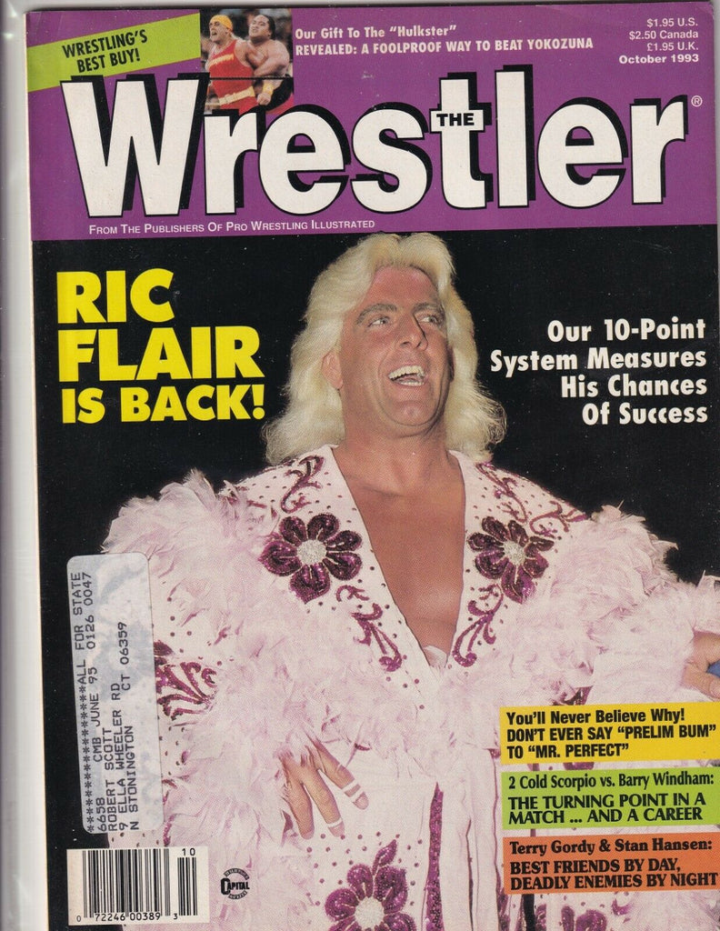 The Wrestler Ric Flair Mr.Perfect Terry Gordy October 1993 062519nonr
