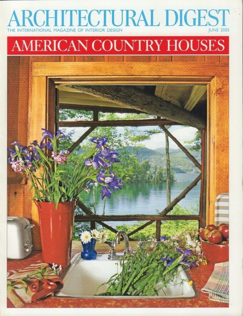 Architectural Digest June 2005 American Country Houses 021517DBE3