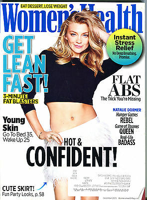 Women's Health Magazine December 2015 Natalie Dormer EX 041516jhe