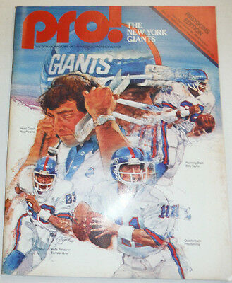 Pro! Magazine Billy Taylor & Ray Perkins & Phil Simms December 1980 121714R