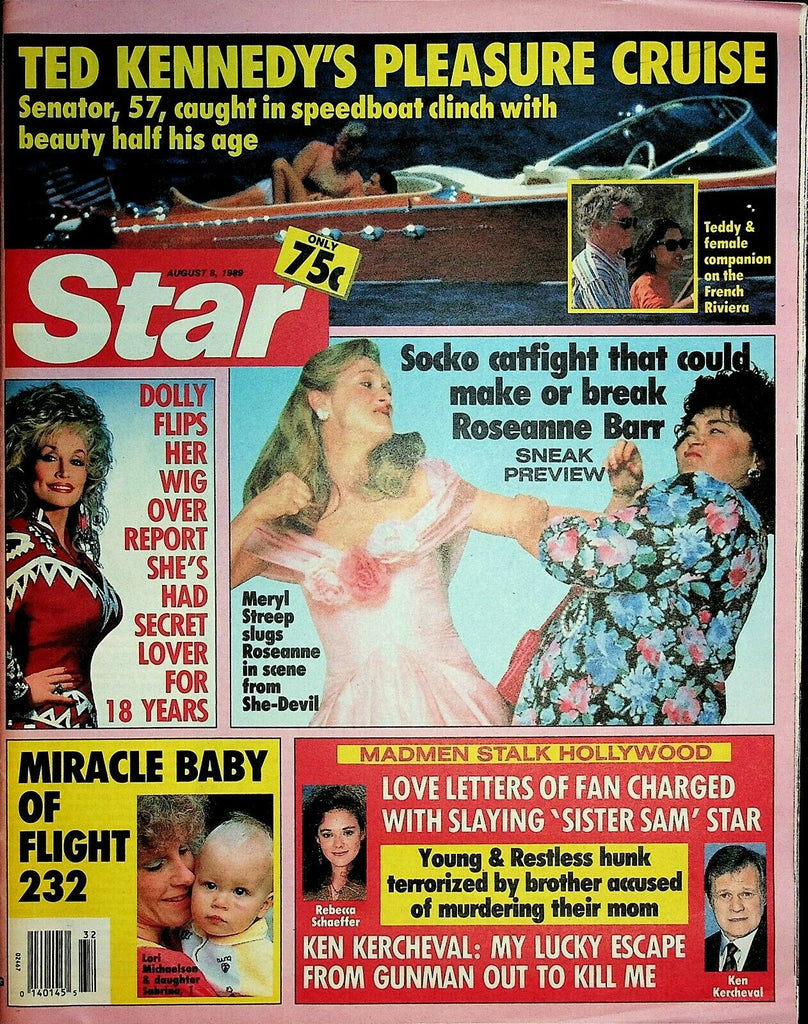 Star Magazine August 8 1989 Ted Kennedy Meryl Streep Dolly Parton 030321ame