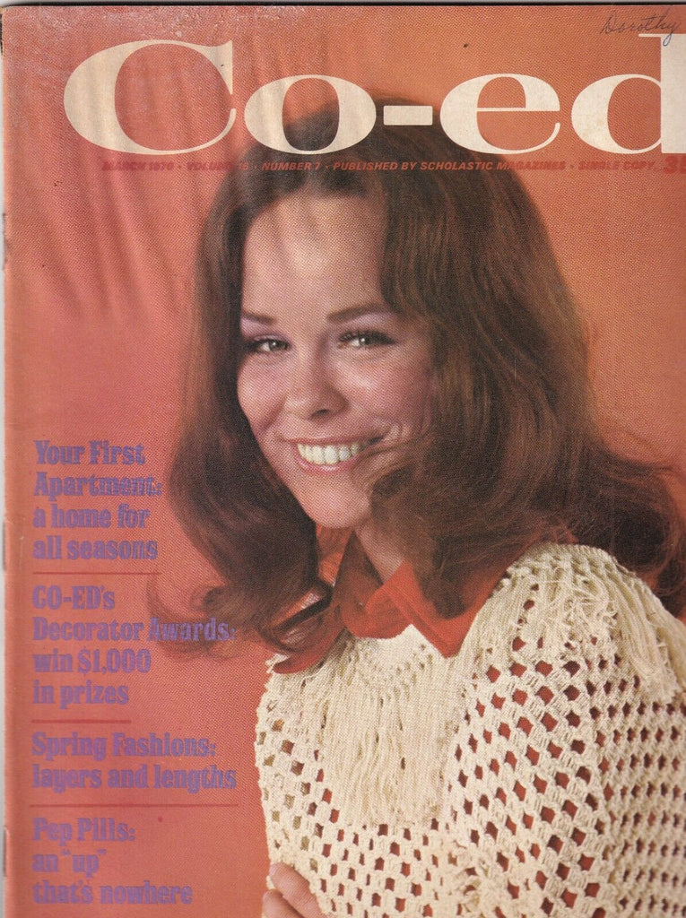Co-Ed Magazine Your First Apartment Levi Strauss March 1970 082819nonr