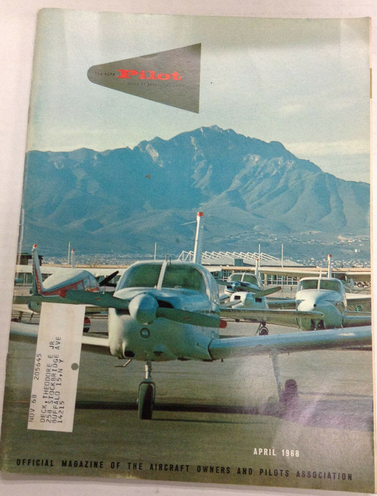 The Aopa Pilot Magazine Flight Of 10 Laybirds April 1968 120116R