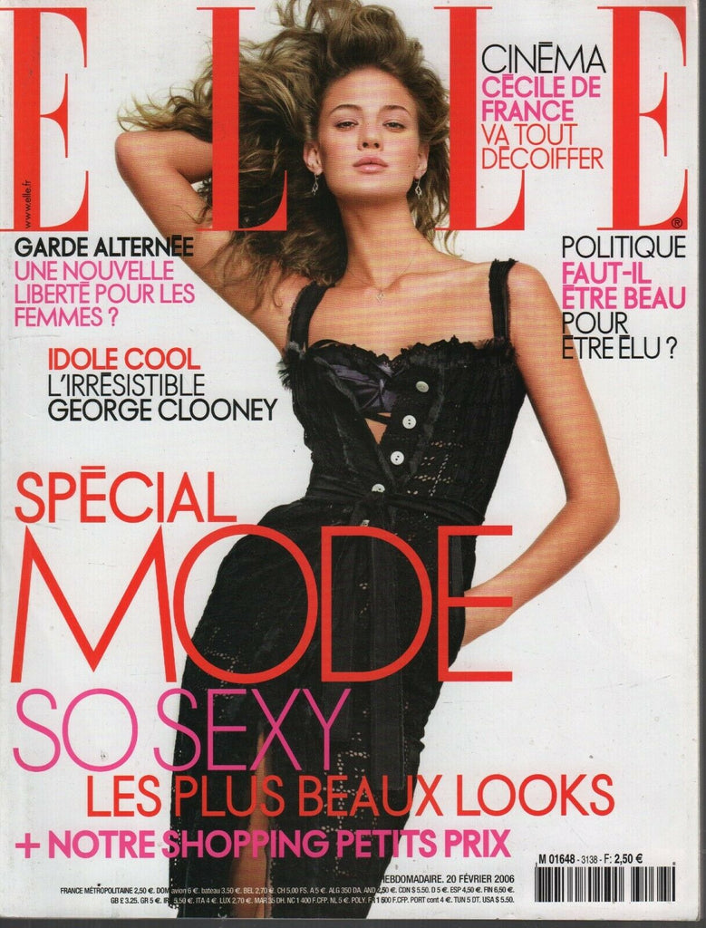 Elle French Fashion 20 Fevrier 2006 George Clooney Bella Regazza 092719AME