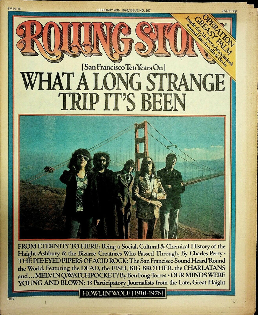 Rolling Stone February 26 1976 Charles Perry San Francisco 072820ame