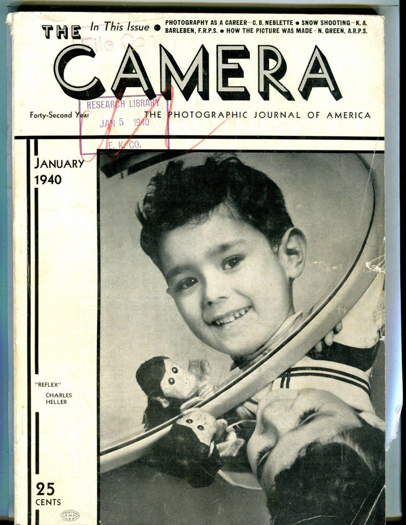 The Camera Magazine January 1940 Charles Heller GD 042617nonjhe