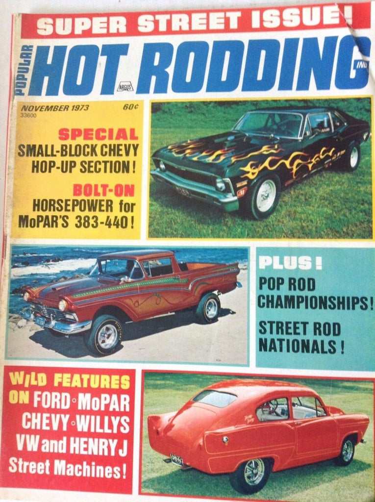Popular Hot Rodding Magazine Small Block Chevy November 1973 082017nonrh2