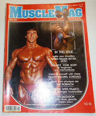 Musclemag Magazine Frank Zane May 1980 112814R