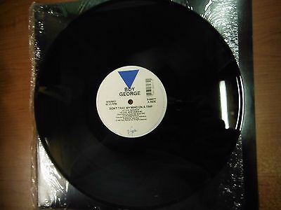 33 RPM Vinyl Boy George Don't Take My Mind On A Trip Virgin Rec Stereo 042415SM