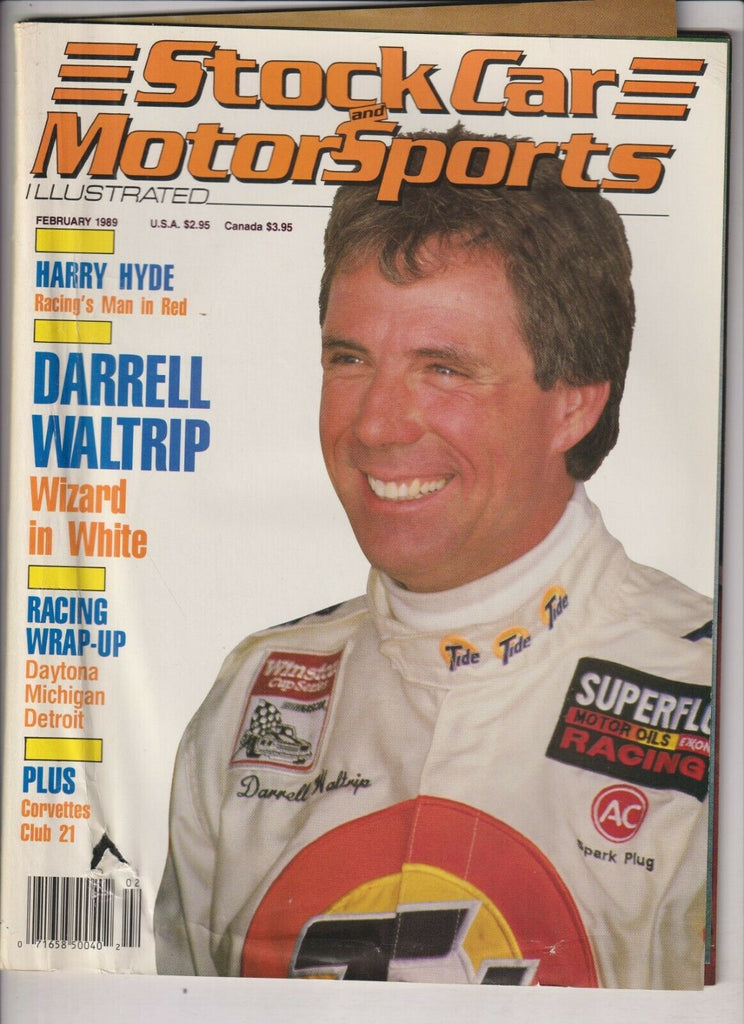 Stock Car And MotorSports Darrell Waltrip Harry Hyde February 1989 030420nonr2
