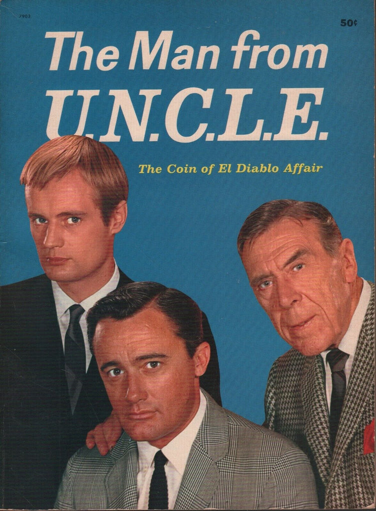The Man From U.N.C.L.E. The Coin Of El Diablo Affair 7903 Wonder Book 052318DBE
