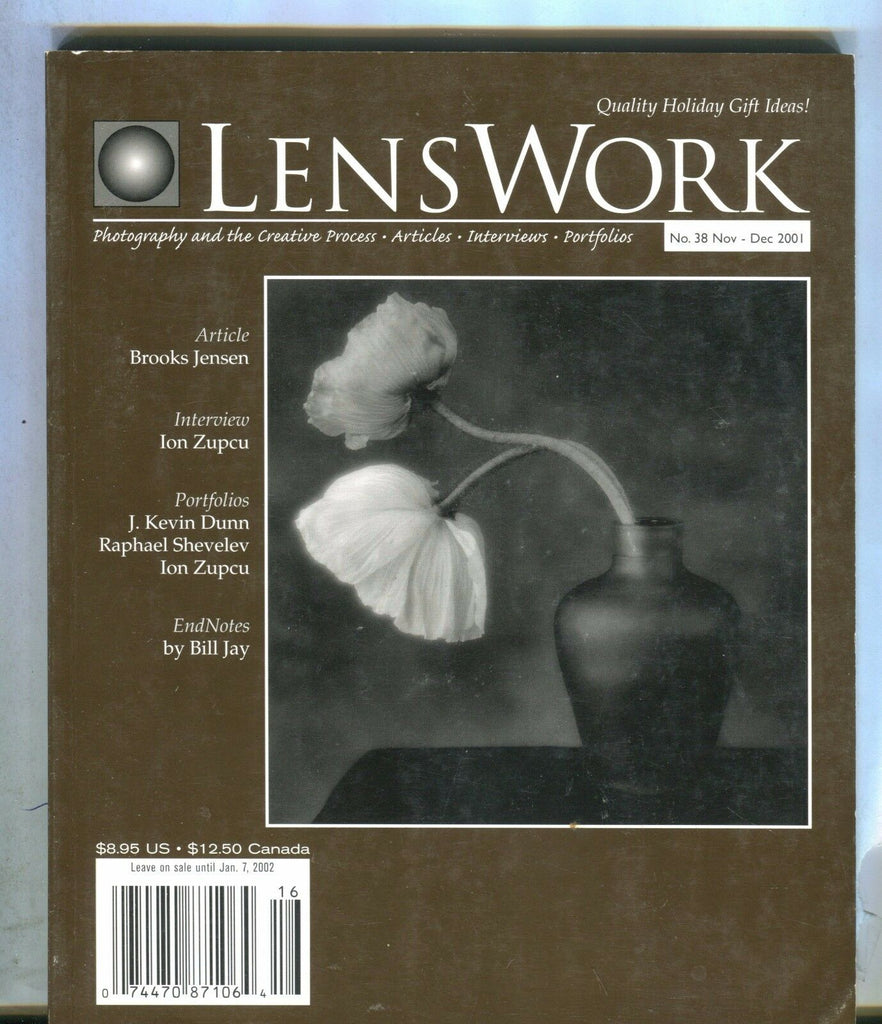 LensWork Magazine November/December 2001 Jon Zupca EX 041717nonjhe