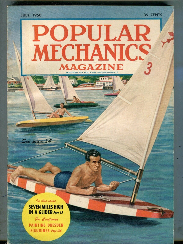 Popular Mechanics Magazine July 1950 Flying Fish Sailing 063017nonjhe