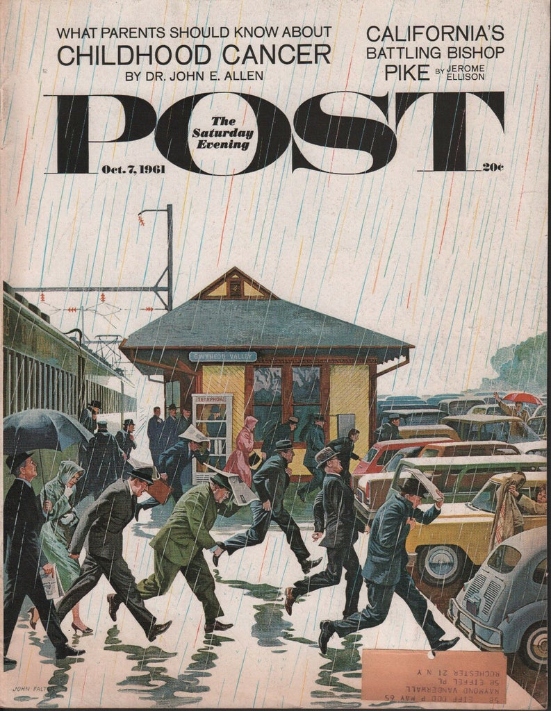 Saturday Evening Post October 7 1961 Dr. John E. Allen w/ML 062618DBE