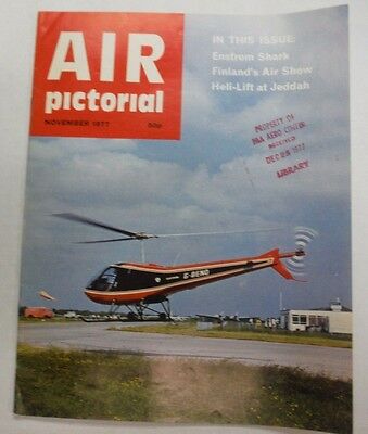 Air Pictorial Magazine Enstrom Shark Finland Air Show November 1977 FAL 062315R