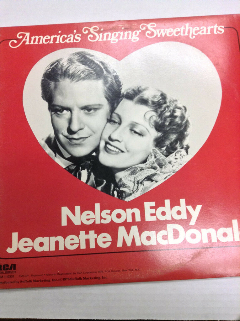 America's Singing Sweethearts Nelson Eddy & Jeanette DVM10301 33RPM 031617RR