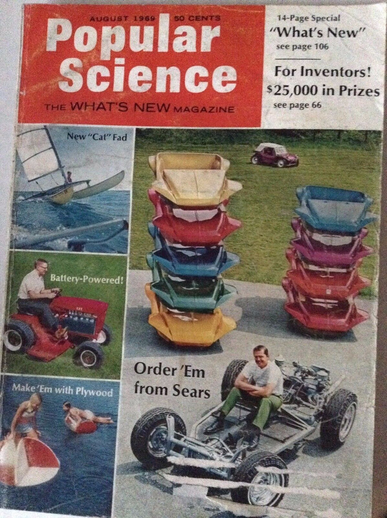 Popular Science Magazine New Cat Fad August 1969 081917nonrh