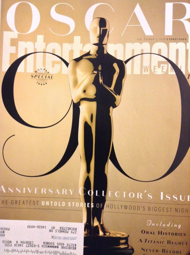 Entertainment Weekly Magazine The Oscars 90th Feb/March 2018 040418nonrh