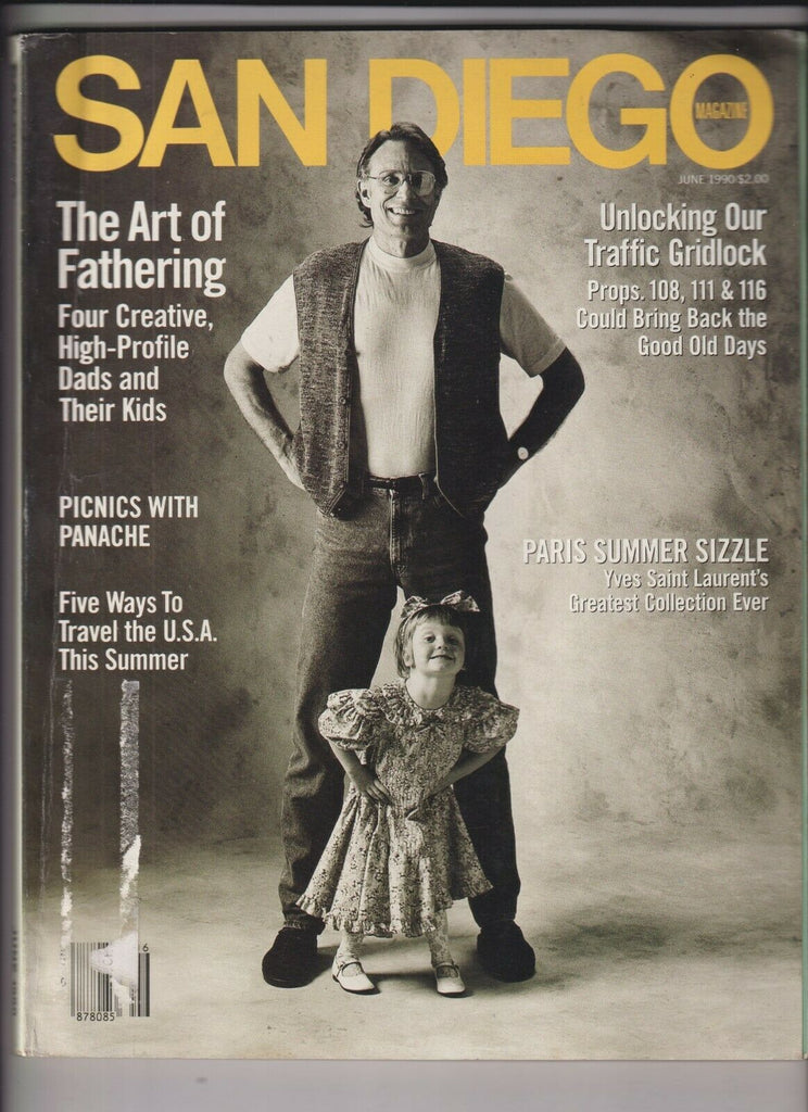 San Diego Mag The Art Of Fathering Rob Quigley June 1990 111919nonr