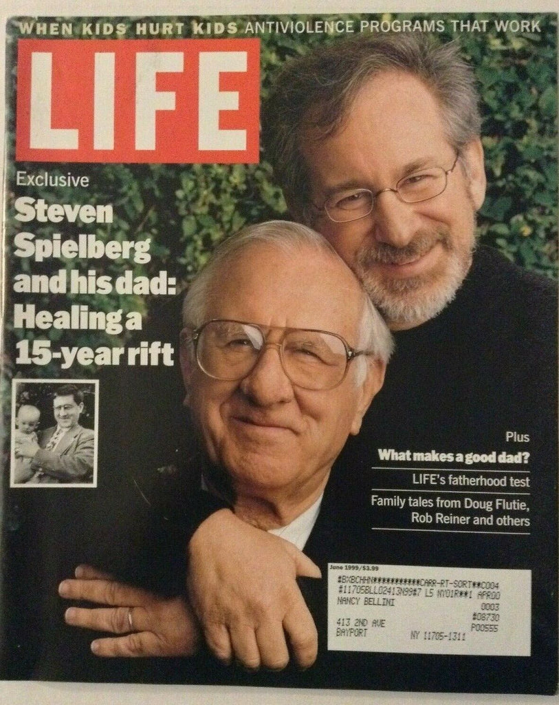 Life Magazine Steven Spielberg A 15 Year Rift June 1999 022719nonrh