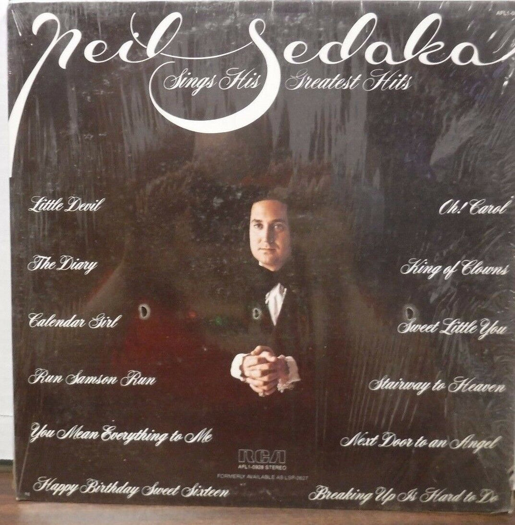 Neil Sedaka sings his greatest hits 33RPM AFL1-0928 123116LLE