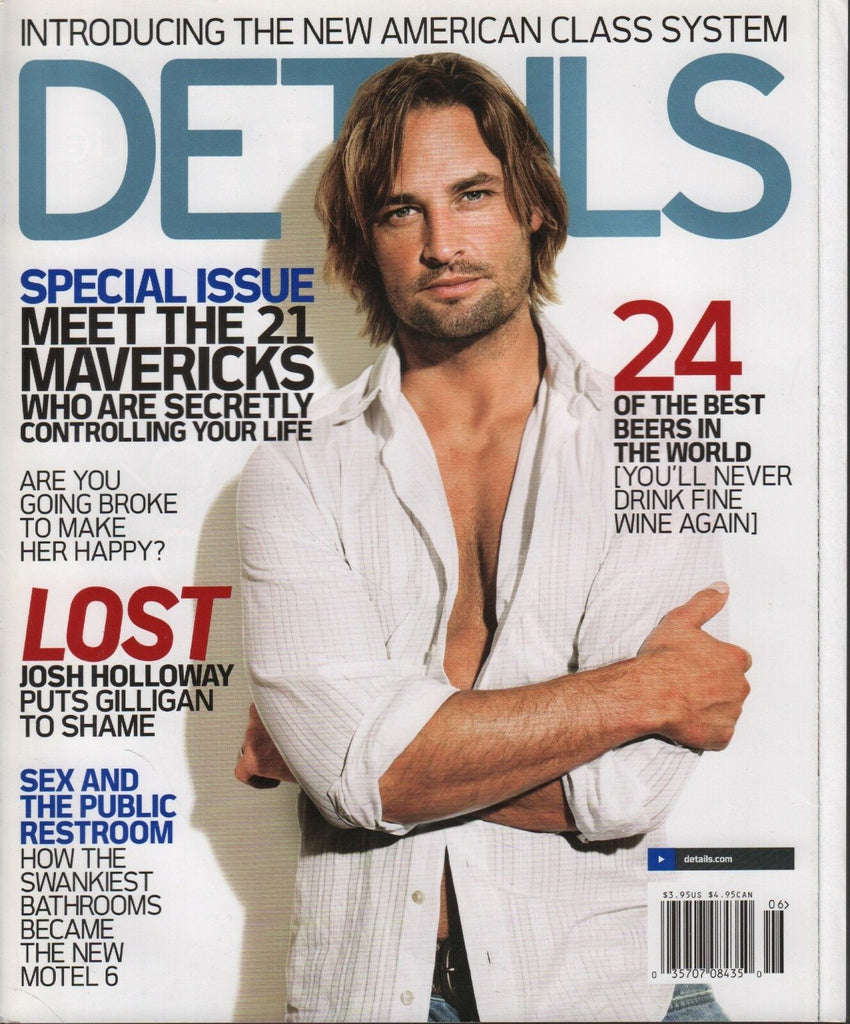 Details June July 2006 Josh Holloway Tom Parfitt 101018DBE