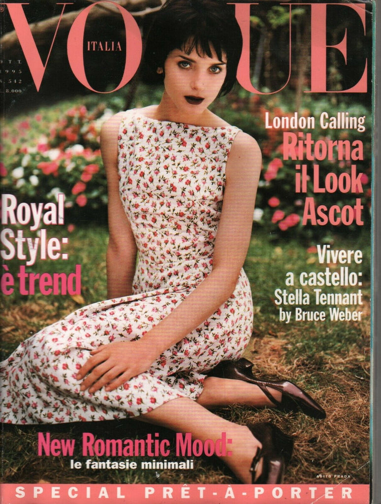 Vogue Italia Fashion October 1995 Michele Hicks Steven Meisel 031020AME