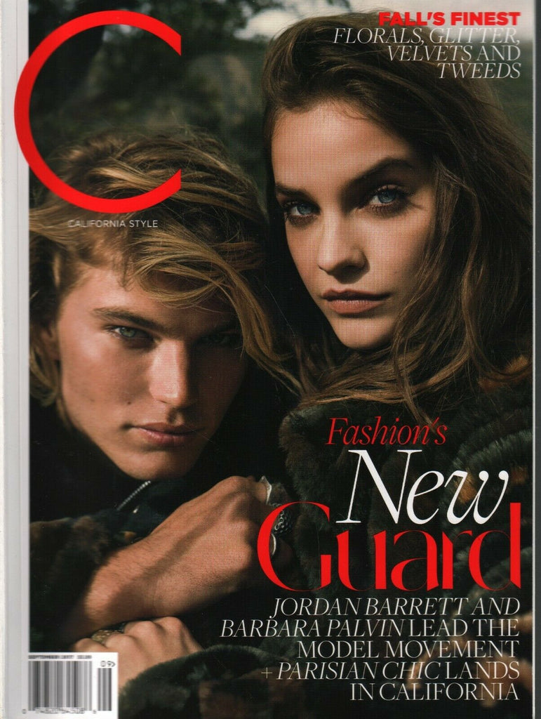 C California Style for Men Sept 2017 Jordan Barrett Barbara Palvin 031120AME2