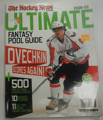 The Hockey News Magazine Alex Ovechkin 500 Players 2008-09 061615R