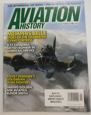 Aviation History Magazine Memphis Belle & B-57 Canberra September 2003 050515R
