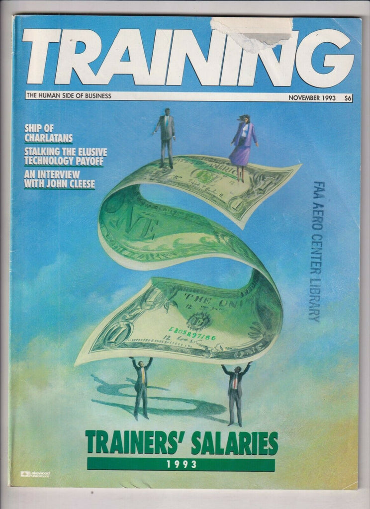Training Mag Ship Of Charlatans & Salaries November 1993 022420nonr